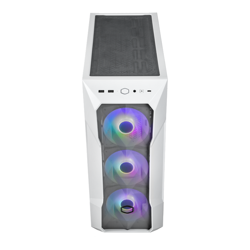 Cooler Master MasterBox TD500 Mesh V2 White 白色 ARGB Tempered Glass ATX Case TD500V2-WGNN-S00