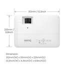 BenQ TH685P 3500流明 (1080P) HDR 低延遲高亮遊戲投影機