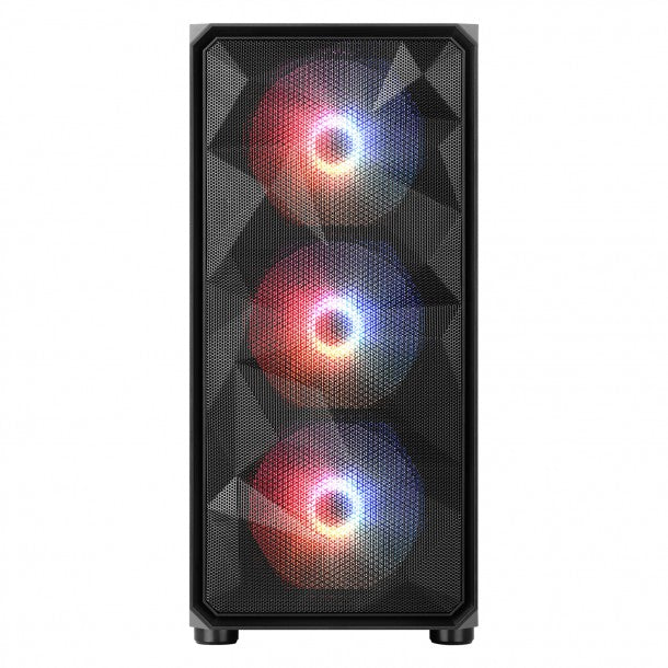 ABKO NCORE G40 Signature Black Tempered Glass ATX Computer Case