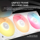 CORSAIR iCUE LINK TITAN II 360 RX RGB WHITE 白色 360mm Liquid CPU Cooler