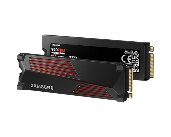 Samsung 2TB 990 PRO w/Heatsink MZ-V9P2T0CW M.2 2280 PCIe Gen4 x4 SSD Samsung 2TB 990 PRO w/Heatsink MZ-V9P2T0CW M.2 2280 PCIe Gen4 x4 SSD
