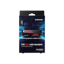 Samsung 2TB 990 PRO w/Heatsink MZ-V9P2T0CW M.2 2280 PCIe Gen4 x4 SSD (HD-99PC2TB)