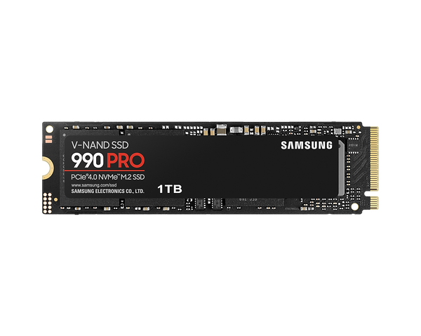 Samsung 1TB 990 PRO MZ-V9P1T0BW M.2 2280 PCIe Gen4 x4 SSD