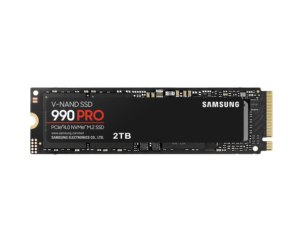 Samsung 2TB 990 PRO MZ-V9P2T0BW M.2 2280 PCIe Gen4 x4 SSD