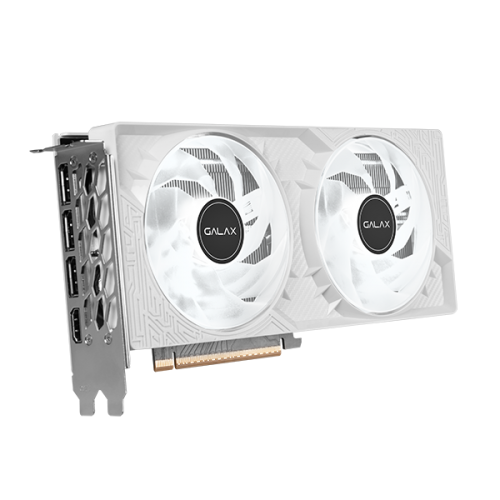 GALAX GeForce RTX 5060 Ti 1-Click OC White 8GB GDDR7 GA-DCN-RTX5060TI-8G-1CLICKOC-2X-WH