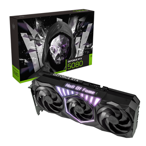 GALAX GeForce RTX 5080 HOF GAMING Black 黑色 16GB GDDR7