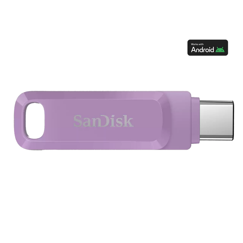 SanDisk 512GB Ultra Dual Drive Go Lavender (薰衣草紫) Flash Drive 隨身碟 (USB 3.2 Gen 1 400MB/s) SDDDC3-512G-G46L 772-4694