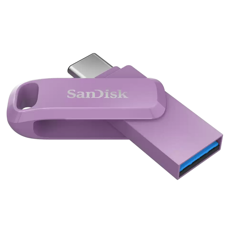 SanDisk 512GB Ultra Dual Drive Go Lavender (薰衣草紫) Flash Drive 隨身碟 (USB 3.2 Gen 1 400MB/s) SDDDC3-512G-G46L 772-4694