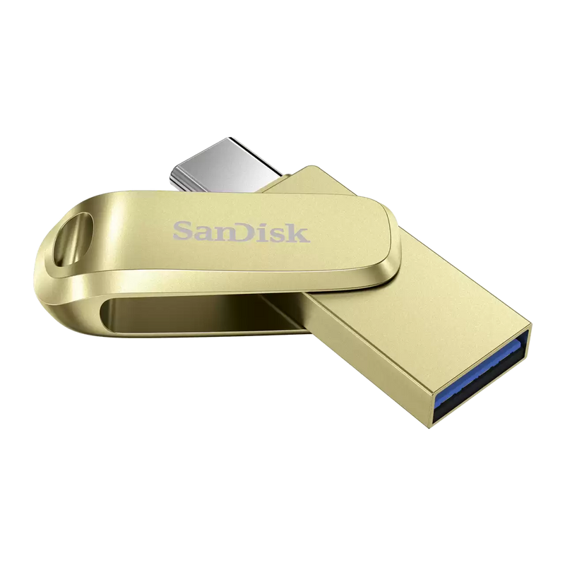 SanDisk 512GB Ultra Dual Drive Luxe Flash Drive 隨身碟 (USB 3.2 Gen 1 400MB/s) SDDDC4-512G-G46GD 772-4644
