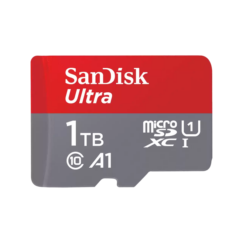 SanDisk 1TB Ultra microSDXC (A1, CL10, 150MB/s) SDSQUAC-1T00-GN6MN 772-4562