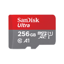 SanDisk 256GB Ultra microSD (CL10 UHS-I A1 Full HD 150MB/s) SDSQUAC-256G-GN6MN 772-4560