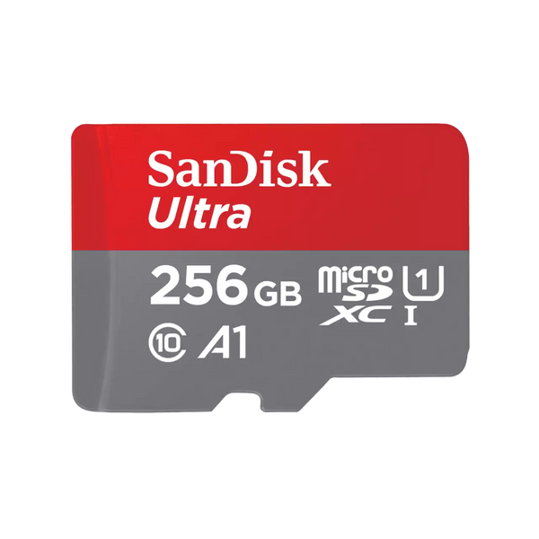 SanDisk 256GB Ultra microSDXC (A1, CL10, 150MB/s) SDSQUAC-256G-GN6MN 772-4560