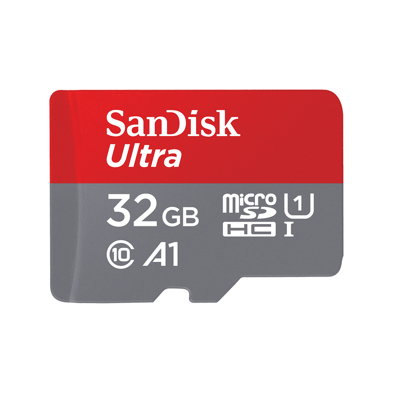 SanDisk 32GB Ultra microSDHC (A1, CL10, 120MB/s) SDSQUA4-032G-GN6MN 772-4377