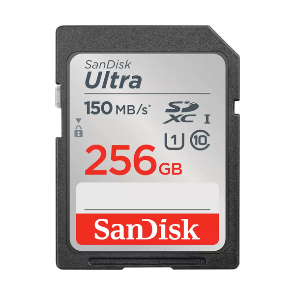 SanDisk 256GB Ultra SDXC (Class 10, 150MB/s) SDSDUNC-256-GN6IN 772-4566