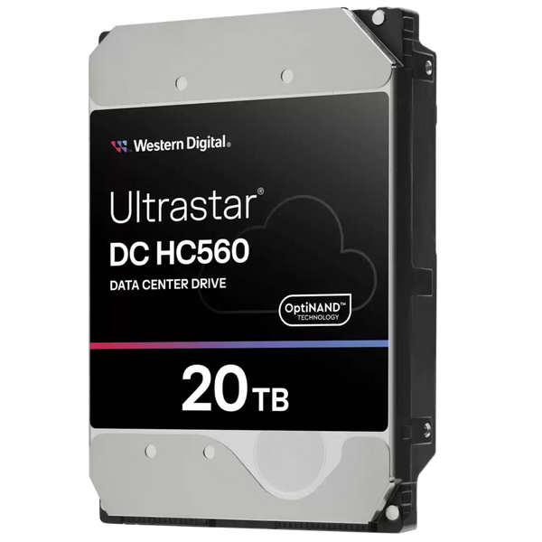 【熱賣中】WD 20TB Ultrastar DC HC560 WUH722020BLE6L4 / 0F38785 Data Center Drive 3.5" SATA 7200rpm 512MB Cache HDD