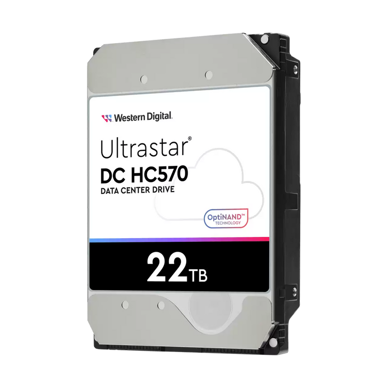 WD 22TB Ultrastar DC HC570 WUH722222ALE6L4 / 0F48155 Data Center Drive 3.5" SATA 7200rpm 512MB Cache HDD