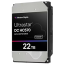 WD 22TB Ultrastar DC HC570 WUH722222ALE604 / 0F48155 Data Center Drive 3.5" SATA 7200rpm 512MB Cache HDD (HD-U7222TH)