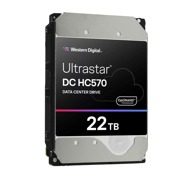 WD 22TB Ultrastar DC HC570 WUH722222ALE6L4 / 0F48155 Data Center Drive 3.5" SATA 7200rpm 512MB Cache HDD