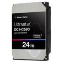 WD 24TB Ultrastar DC HC580 WUH722424ALE6L4 / 0F62796 Data Center Drive 3.5" SATA 7200rpm 512MB Cache HDD (HD-U7224TH)