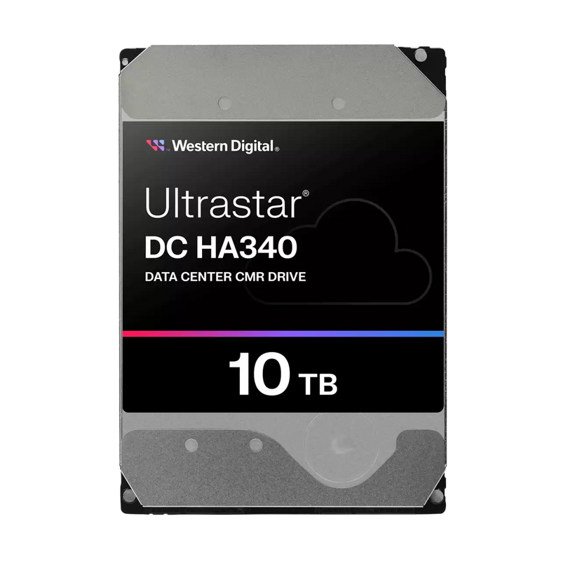 WD 10TB Ultrastar DC HA340 WUS721210BLE6L4 / 0B47062 Data Center Drive 3.5" SATA 7200rpm 512MB Cache HDD