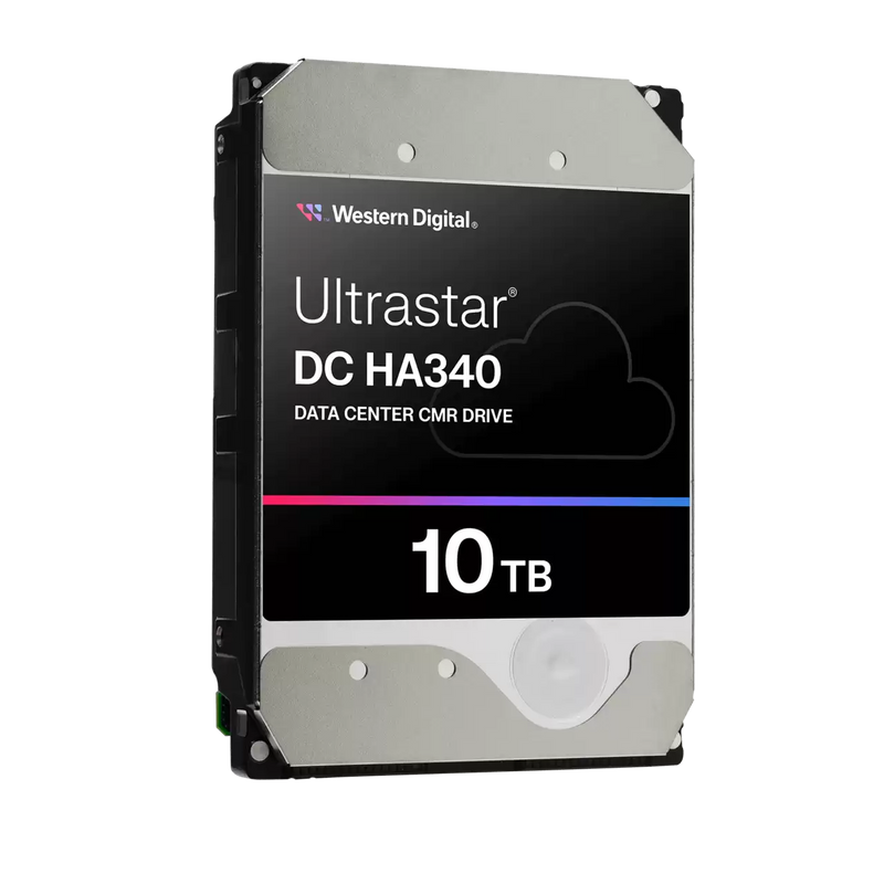 WD 10TB Ultrastar DC HA340 WUS721210BLE6L4 / 0B47062 Data Center Drive 3.5" SATA 7200rpm 512MB Cache HDD
