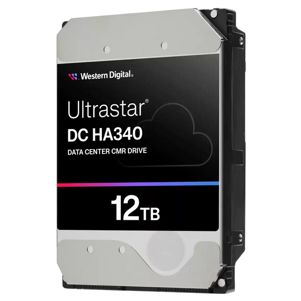 WD 12TB Ultrastar DC HA340 WUS721212BLE6L4 / 0B47063 Data Center Drive 3.5" SATA 7200rpm 512MB Cache HDD (HD-U7312T)