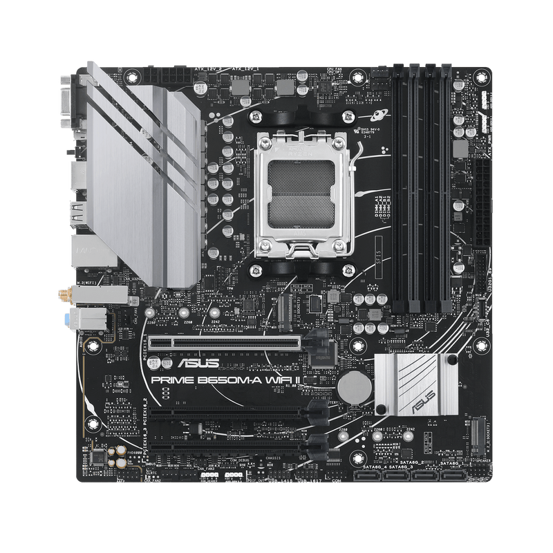 ASUS PRIME B650M-A WIFI II DDR5,Socket AM5 mATX Motherboard
