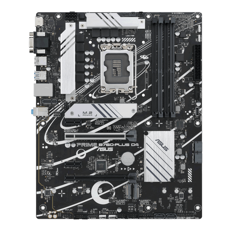 ASUS PRIME B760-PLUS D4 DDR4,LGA 1700 ATX Motherboard
