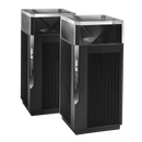 ASUS ZENWIFI PRO ET12(2-PK)/BLACK AXE11000 Tri Band Mesh WiFi 6E System (兩件裝)