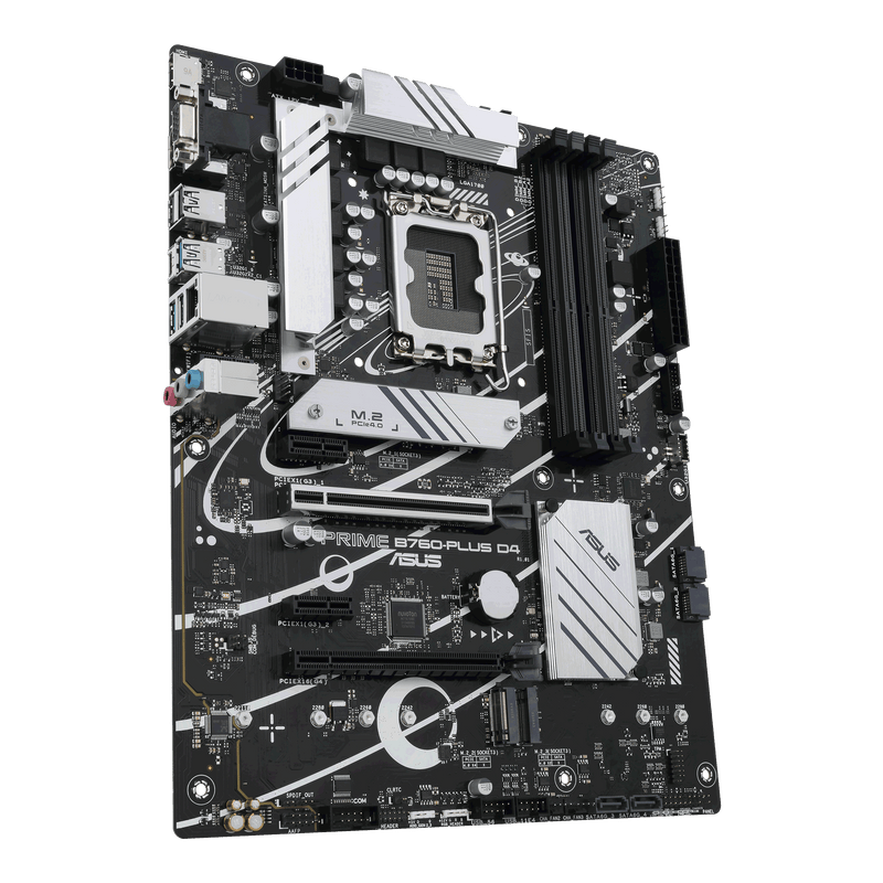 ASUS PRIME B760-PLUS D4 DDR4,LGA 1700 ATX Motherboard