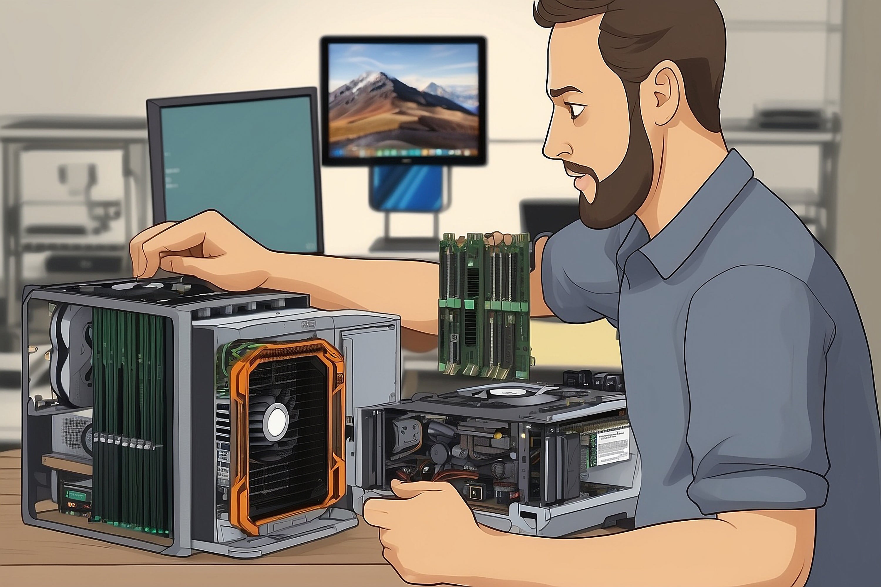 Computer Part Install Installation & 5 years carry in warranty 組裝/砌機服務及5年自攜檢查 (水冷)