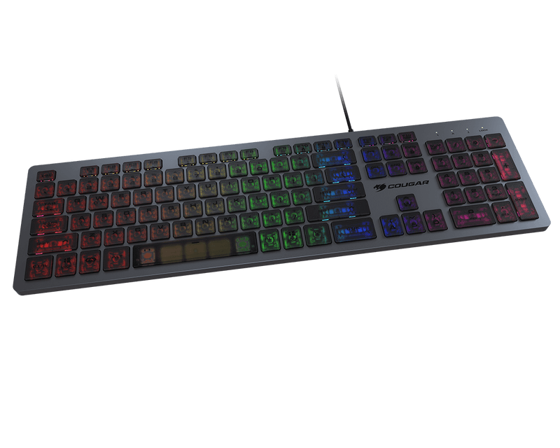Cougar Vantar AX Aluminum RGB Scissor-Switch all-aluminum CNC scissor-foot RGB keyboard 