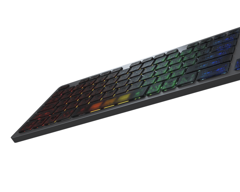 Cougar Vantar AX Aluminum RGB Scissor-Switch all-aluminum CNC scissor-foot RGB keyboard 
