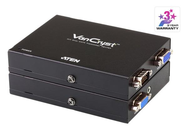 ATEN VE170 Audio/VGA Extender, Local &amp; Remote (VE170T + VE170R)
