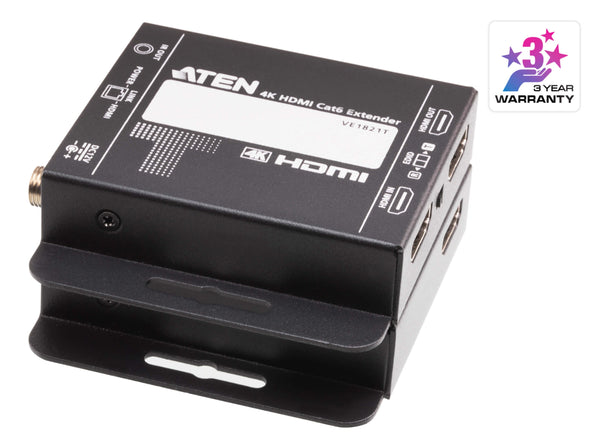 ATEN VE1821 4K HDMI Cat 6 Extender, 4kx2k, 40/30M max (Cat 6/5e) 