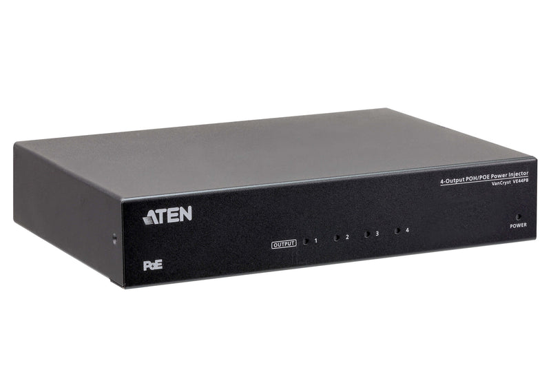 ATEN VE44PB 4-Output POH/POE Power Injector