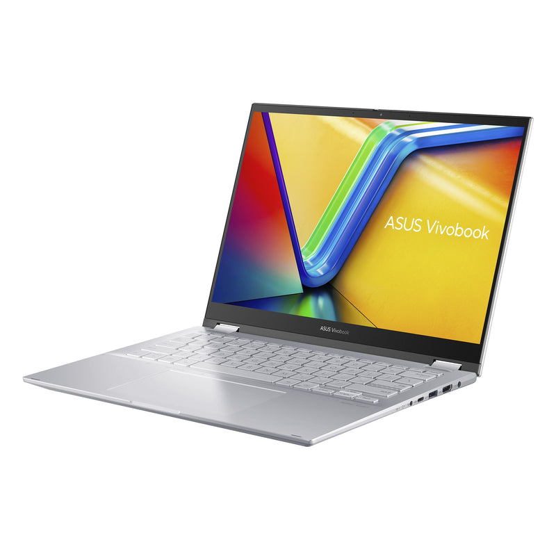 ASUS VivoBook S 14 Flip - Silver / 14 Flip+Touch / 1920x1200,16:10 / i7-13700H / 8G+8G / 1TB SSD / W11H (3年保養) - VIVOBOOK S 14 FLIP-TS7H