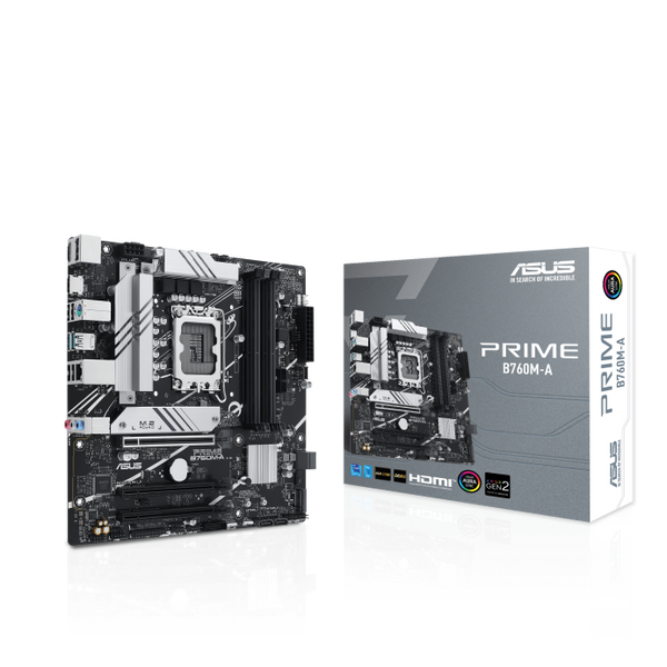 ASUS PRIME B760M-A DDR5,LGA 1700 mATX Motherboard (MB-AB76PMA)