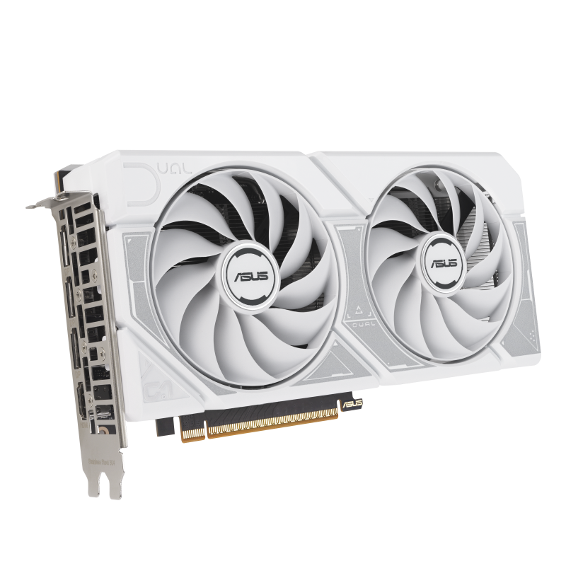 ASUS DUAL GeForce Series RTX 5060 OC White 8GB GDDR7 DUAL-RTX5060-O8G-WHITE (DI-E5060D8)