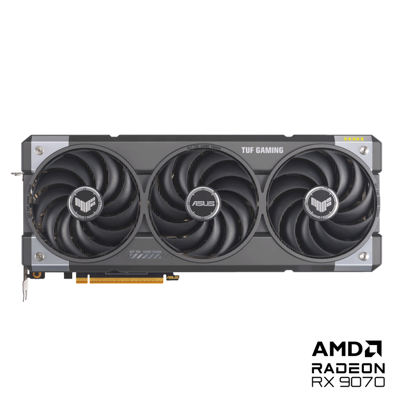 ASUS TUF Radeon Series RX 9070 OC 16GB GDDR6 TUF-RX9070-O16G-GAMING (DI-A9070Y1)