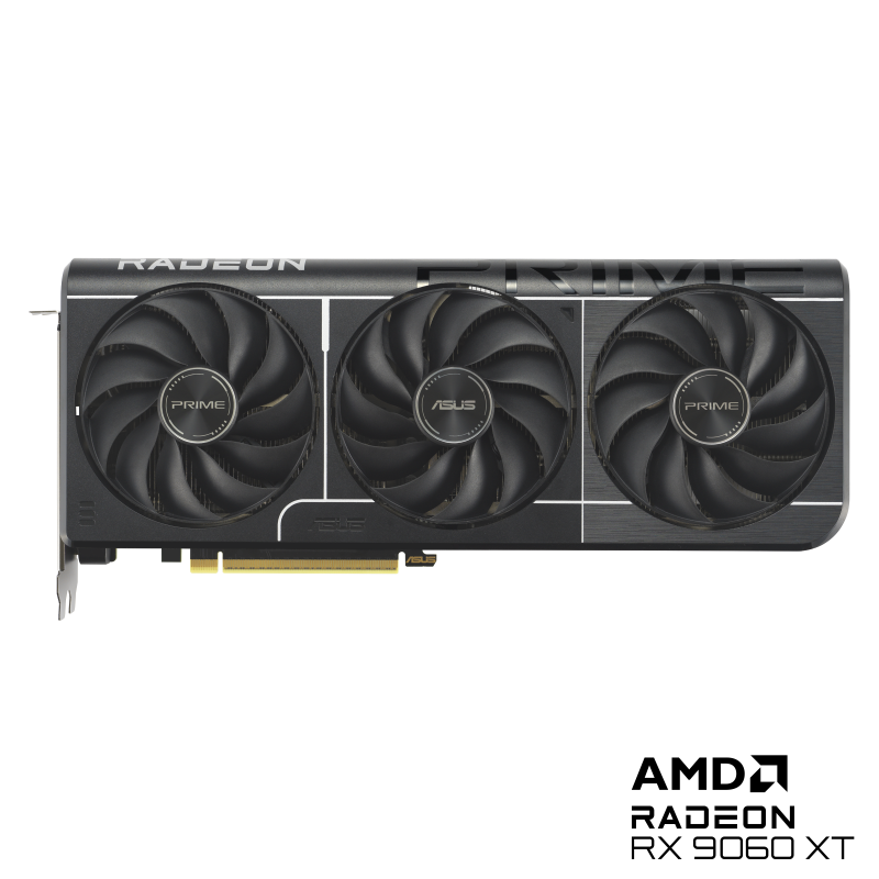 ASUS PRIME Radeon RX 9060 XT OC 8GB GDDR6 PRIME-RX9060XT-O8G (DI-A906XR8)