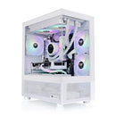 Thermaltake VIEW 170 TG ARGB White 白色 Tempered Glass MATX Case CA-TV170W