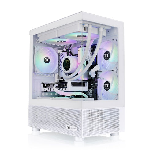 Thermaltake VIEW 170 TG ARGB White 白色 Tempered Glass MATX Case CA-TV170W