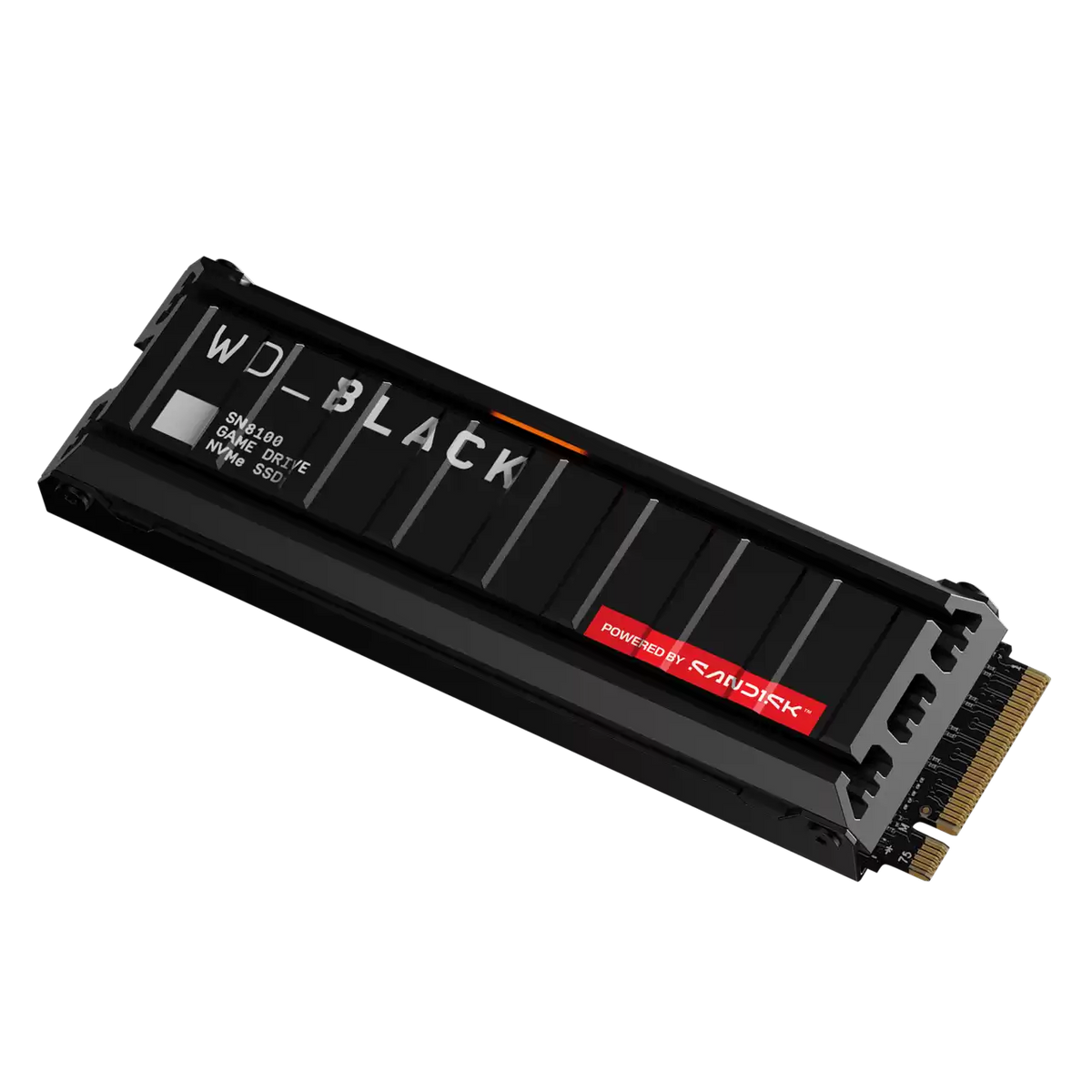 WD_BLACK 8TB SN8100 w/Heatsink WDS800T1XHM PCIe Gen5 NVMe M.2 SSD