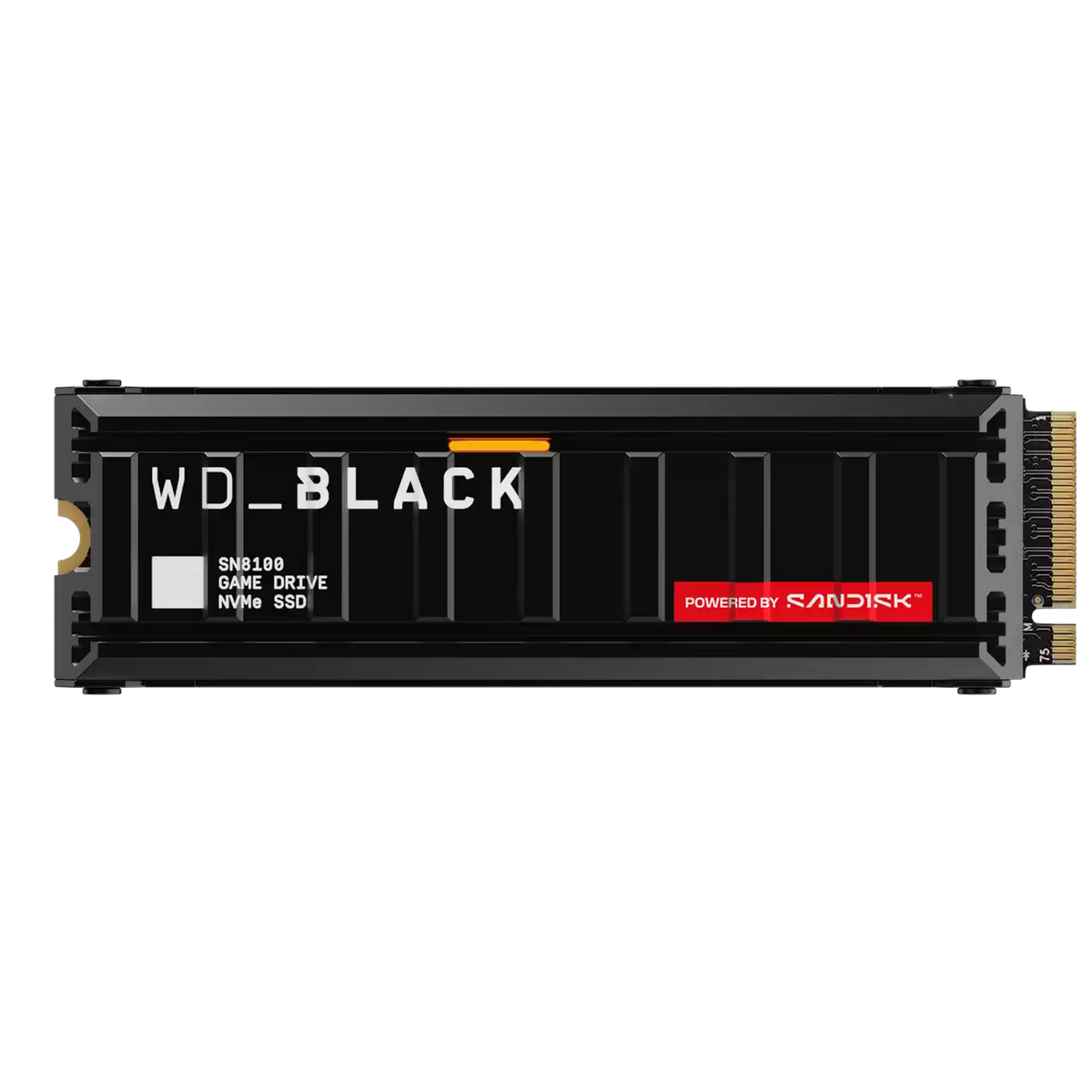 WD_BLACK 8TB SN8100 w/Heatsink WDS800T1XHM PCIe Gen5 NVMe M.2 SSD
