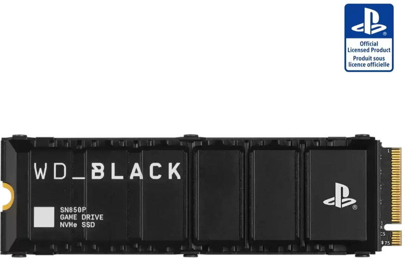WD_BLACK 8TB SN850P NVMe SSD for PS5 consoles PS5 遊戲主機專用 WDBBYV0080BNC