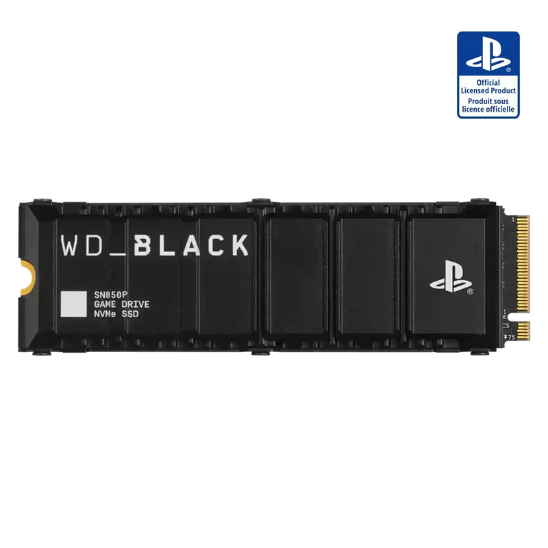 WD_BLACK 1TB SN850P NVMe SSD for PS5 consoles PS5 遊戲主機專用 WDBBYV0010BNC