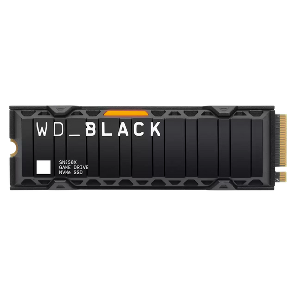 WD_BLACK 1TB SN850X w/Heatsink WDS100T2XHE M.2 2280 PCIe Gen4 x4 SSD 