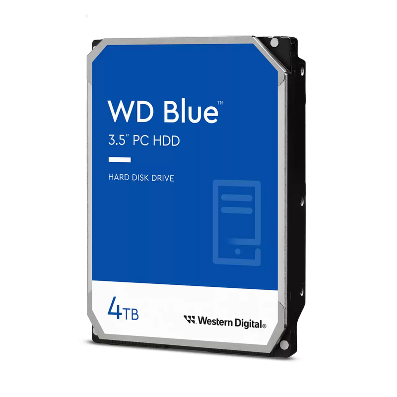 WD 4TB Blue WD40EZAX 3.5" SATA 5400rpm 256MB Cache HDD