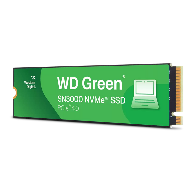 WD Green 1TB SN3000 WDS100T4G0E M.2 2280 PCIe Gen4 x4 SSD